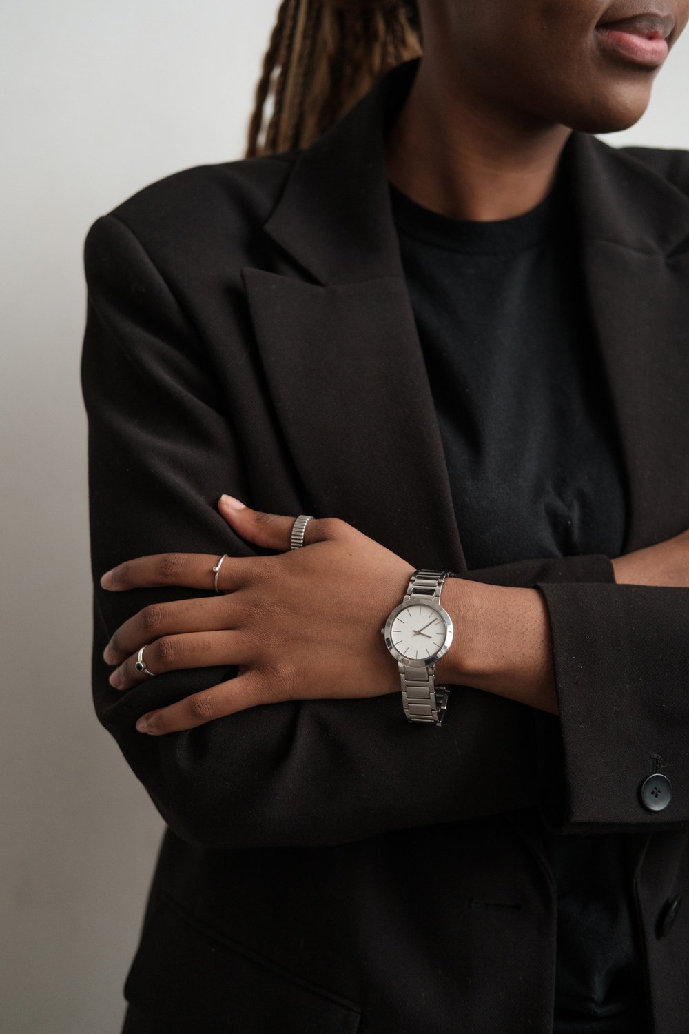 Businesswoman in Formal Business Attire